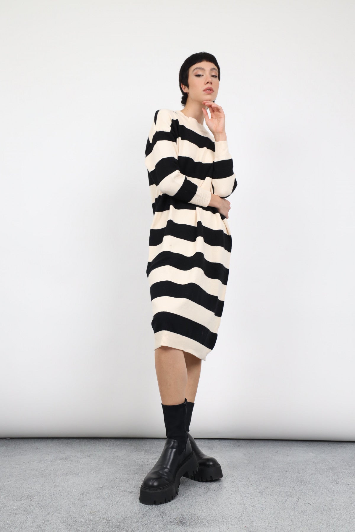 Susy mix abito a righe - Premium ABITI from SUSY MIX - Just €59.90! Shop now at Amaltea