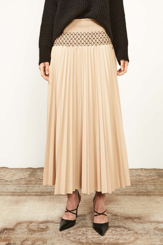 Souvenir gonna midi ecopelle - Premium GONNA from SOUVENIR - Just €135! Shop now at Amaltea