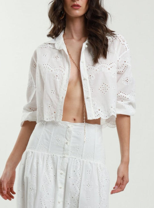 Susy mix camicia sangallo frontale