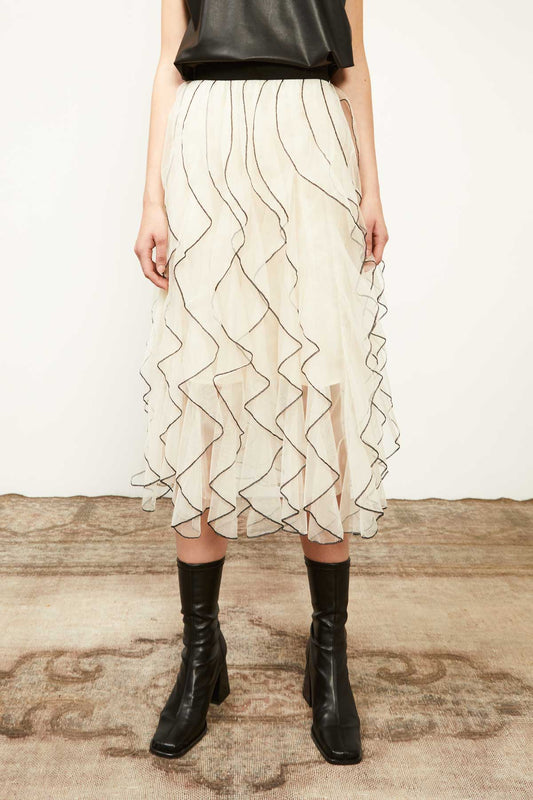 Souvenir gonna in tullè - Premium GONNA from SOUVENIR - Just €135! Shop now at Amaltea