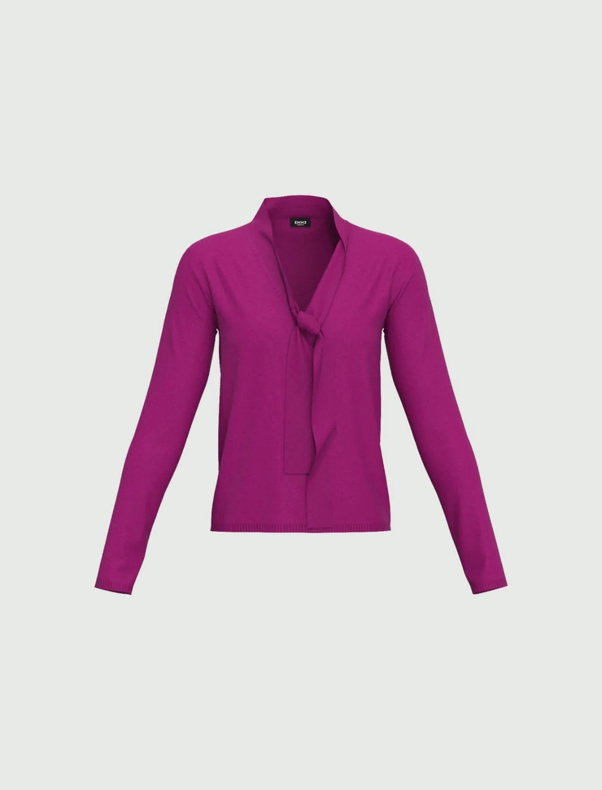 Emme Marella maglia magenta con nodo - Premium MAGLIA from EMME MARELLA - Just €89.90! Shop now at Amaltea