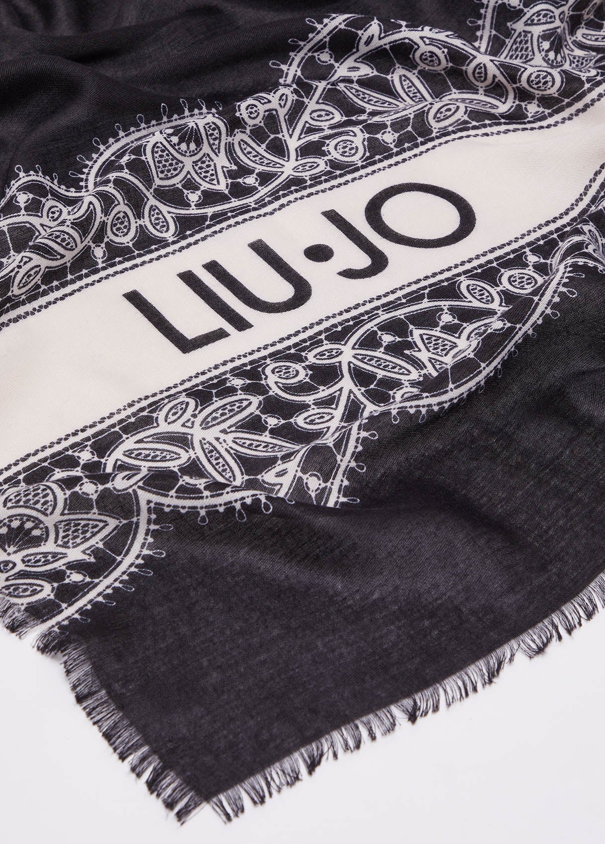 Sciarpa liu jo nera - Premium ACCESSORI VARI from LIU JO - Just €49! Shop now at Amaltea