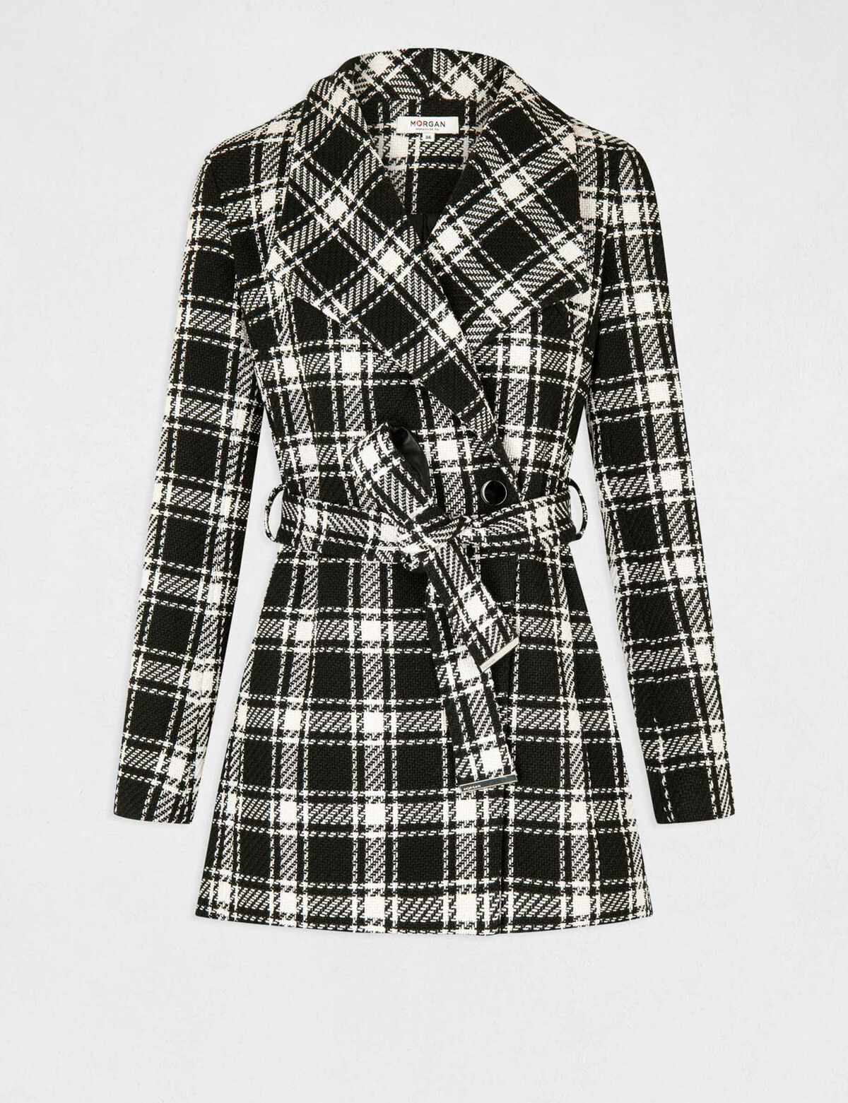 Morgan de toi cappotto a quadri - Premium CAPOSPALLA from MORGAN DE TOI - Just €149! Shop now at Amaltea