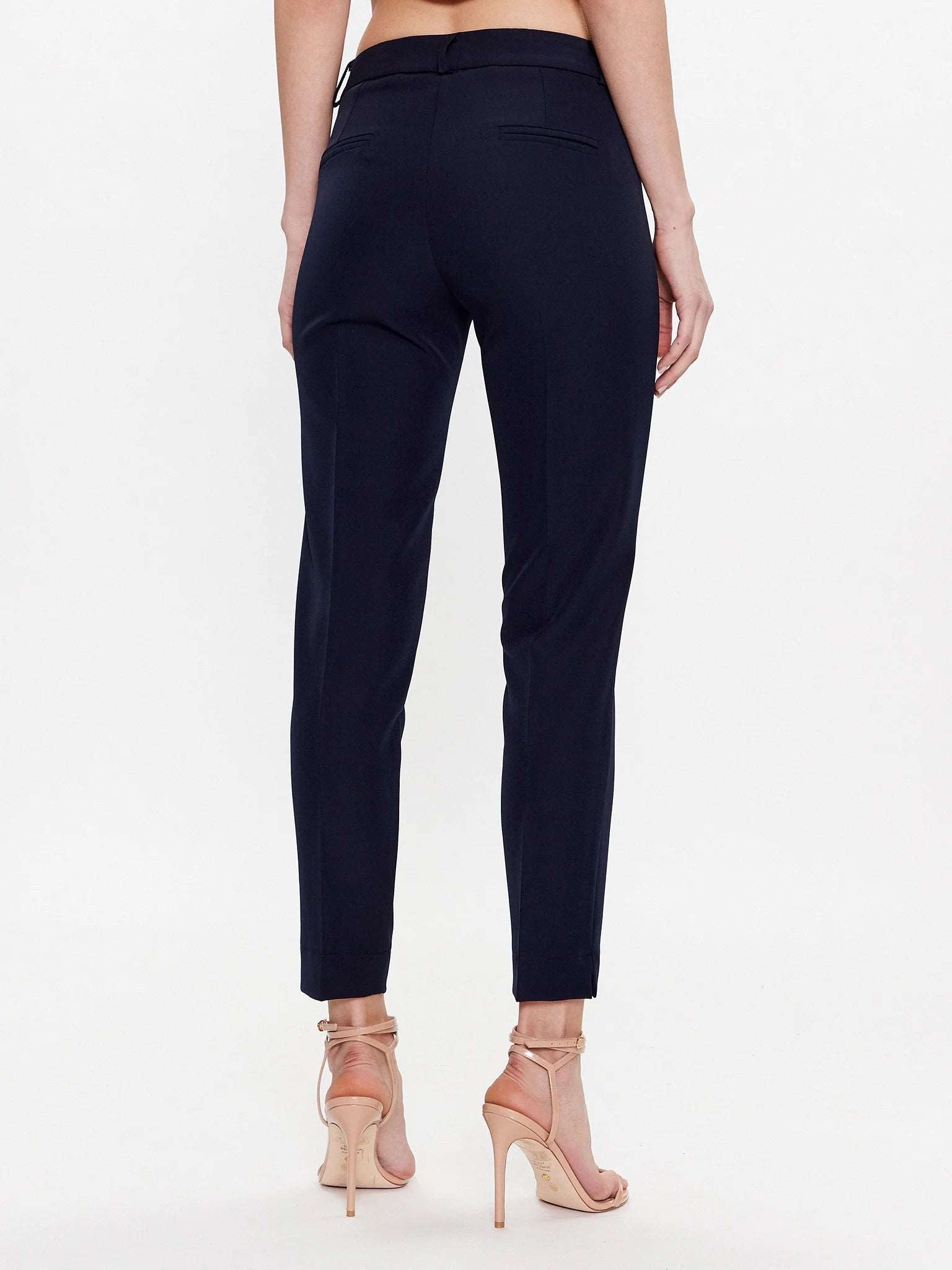 Maryley pantalone a sigaretta blu - Premium PANTALONI from MARYLEY - Just €54.50! Shop now at Amaltea