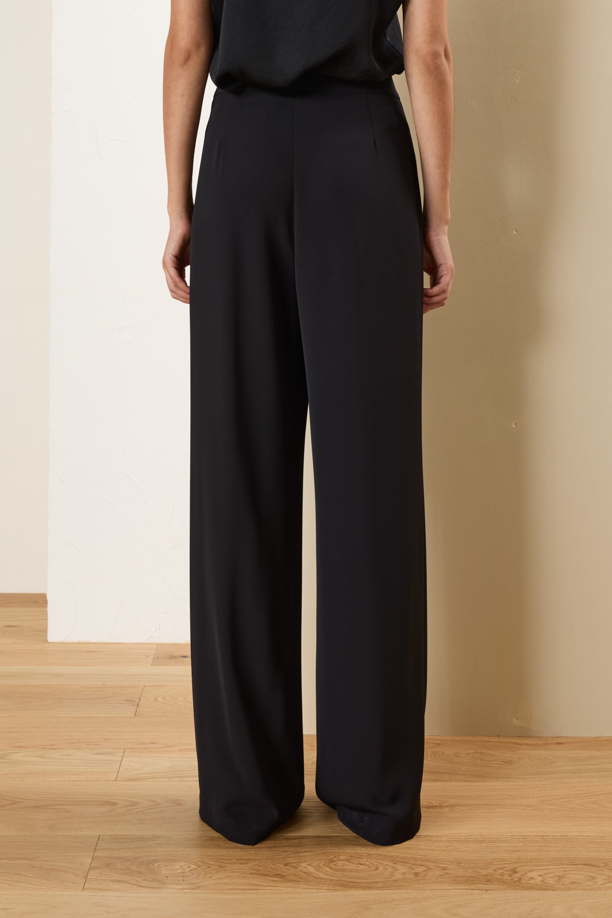 Souvenir pantalone palazzo nero