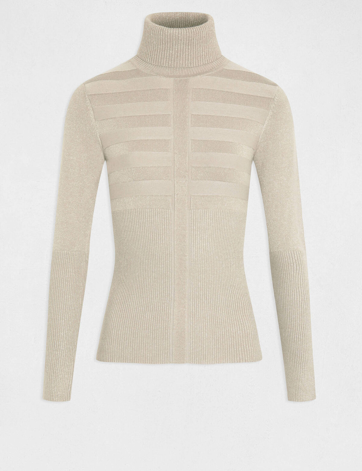 Morgan dolcevita tortora dettaglio