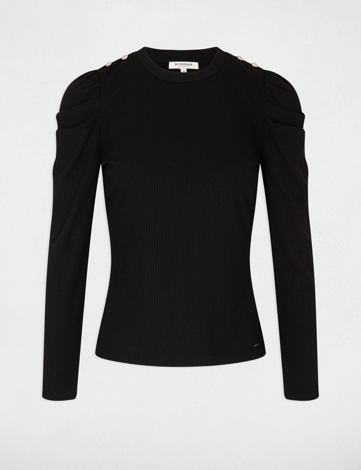 Morgan de toi maglioncino nero DETTAGLIO