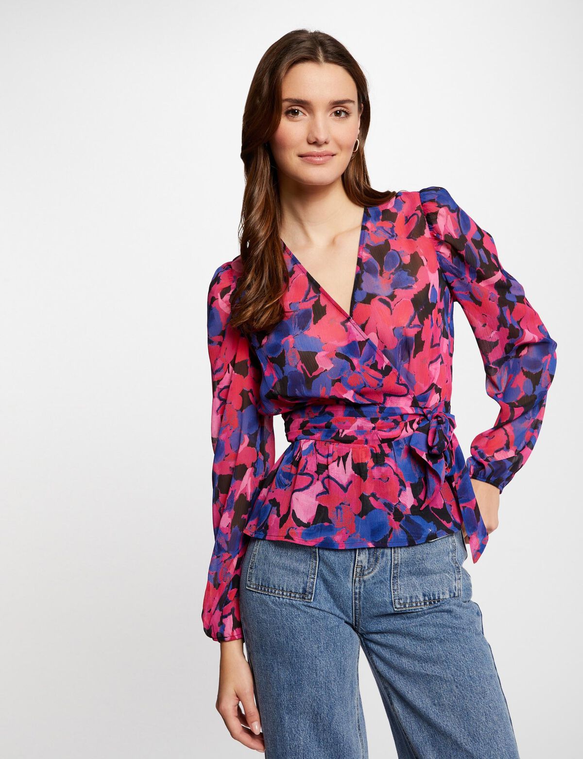 Morgan de toi blusa incrocio