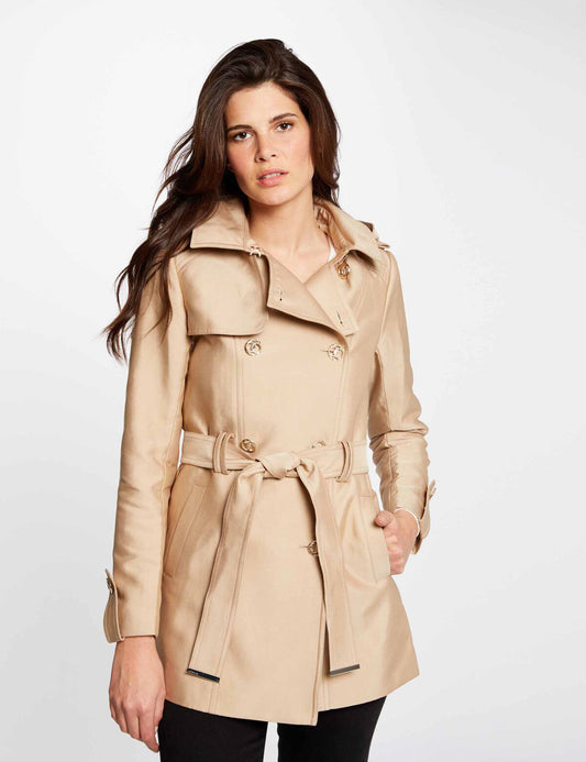 Morgan de toi trench beige - Premium Trench from MORGAN DE TOI - Just €120! Shop now at Amaltea