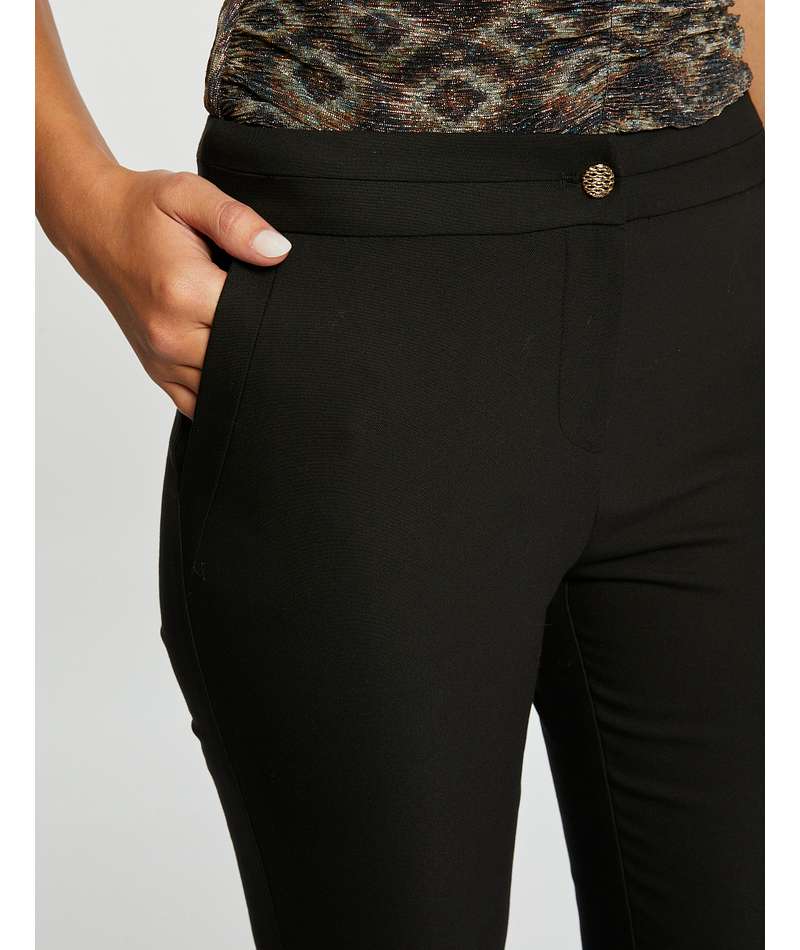 Morgan de toi pantalone nero - Premium PANTALONE STRETTO from MORGAN DE TOI - Just €59! Shop now at Amaltea