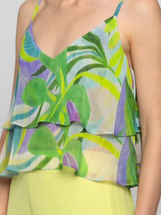 Kocca top a fantasia bicolor - Premium Top from Kocca - Just €45! Shop now at Amaltea