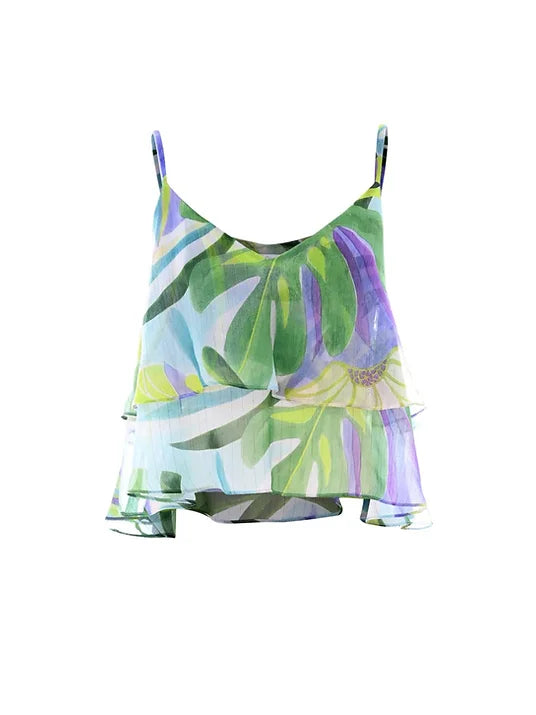 Kocca top a fantasia bicolor - Premium Top from Kocca - Just €45! Shop now at Amaltea